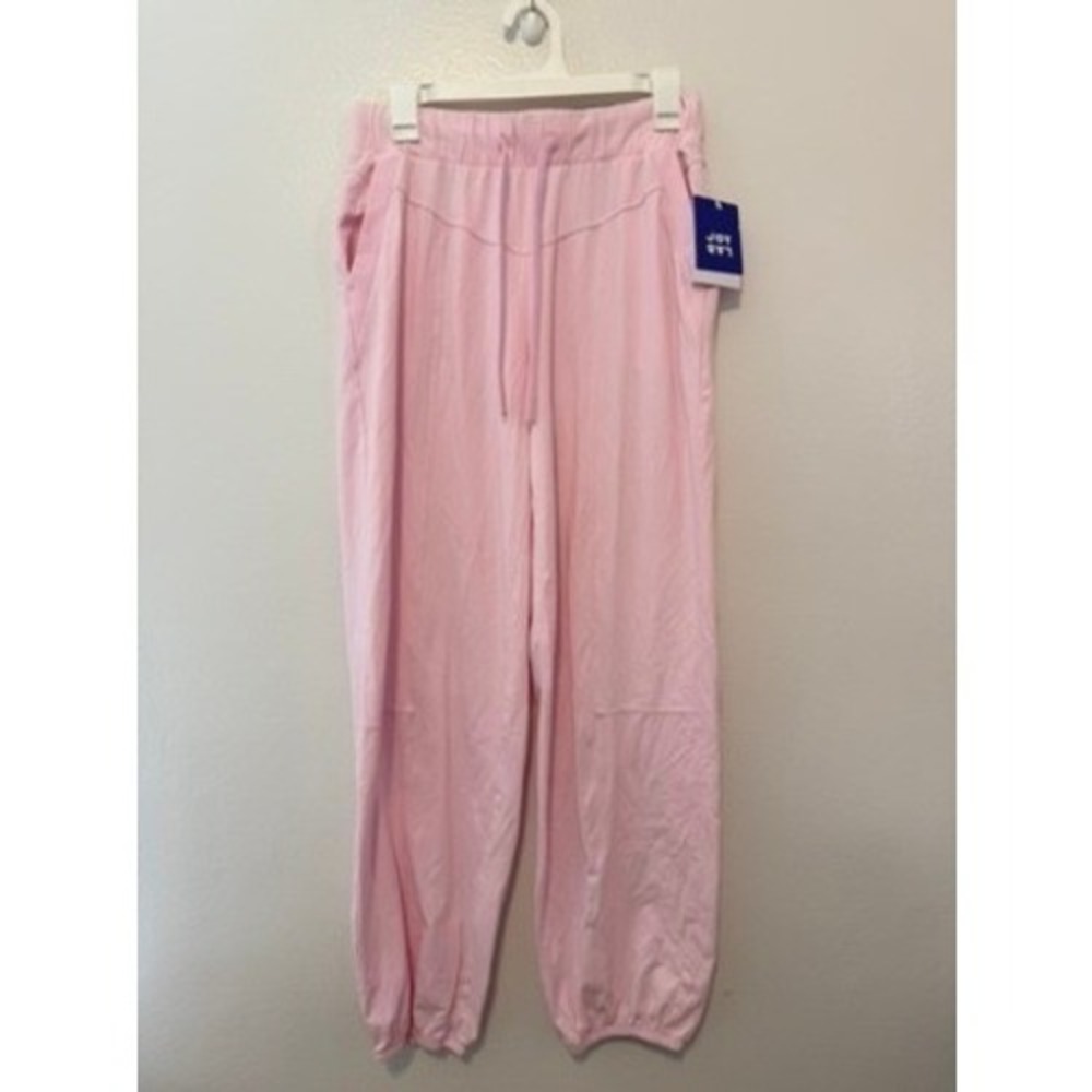 JoyLab Womens High-Rise Jogger Pants Pink Athletic Sweatpants S NWT